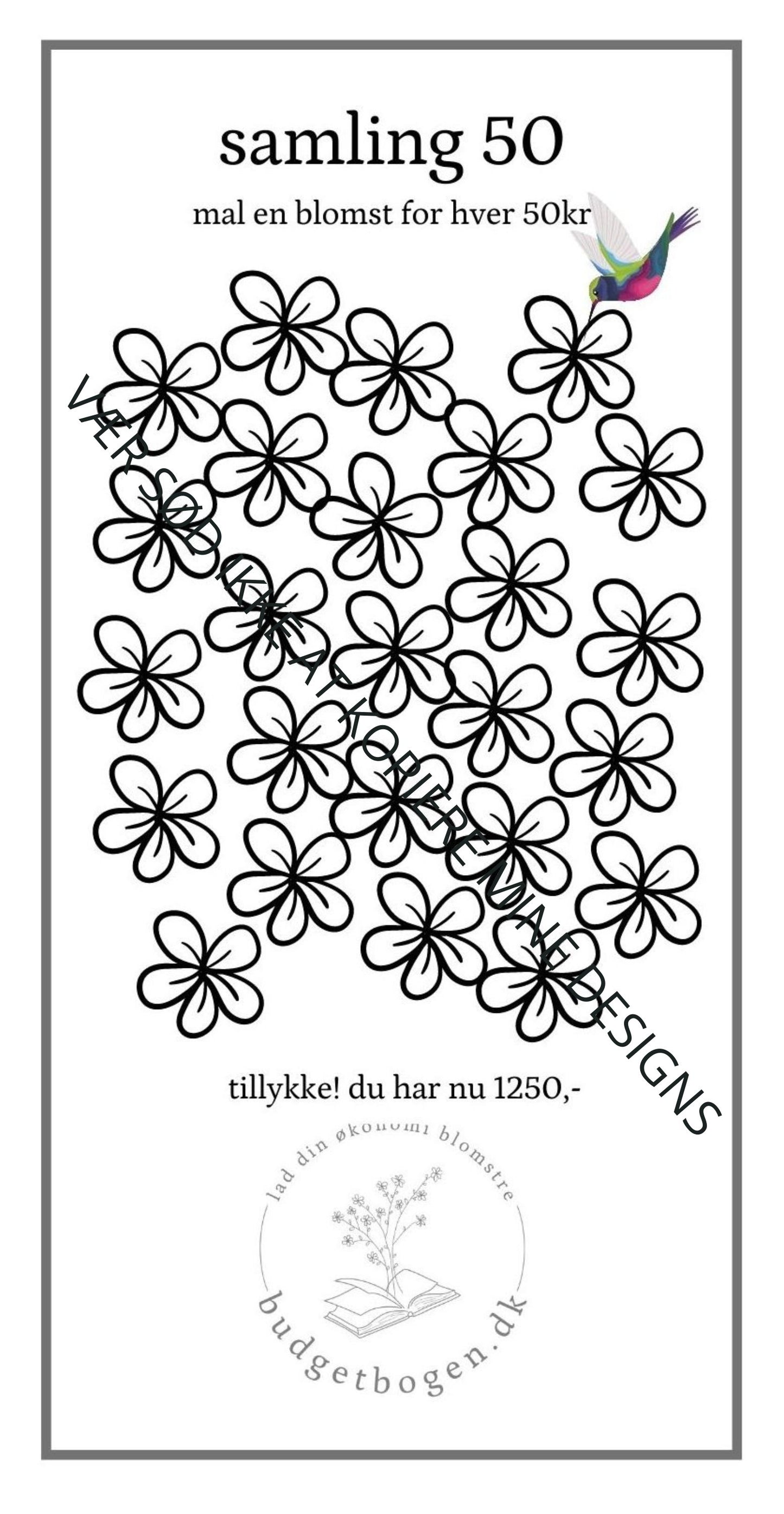 50'er challenge - opnå 1250kr.