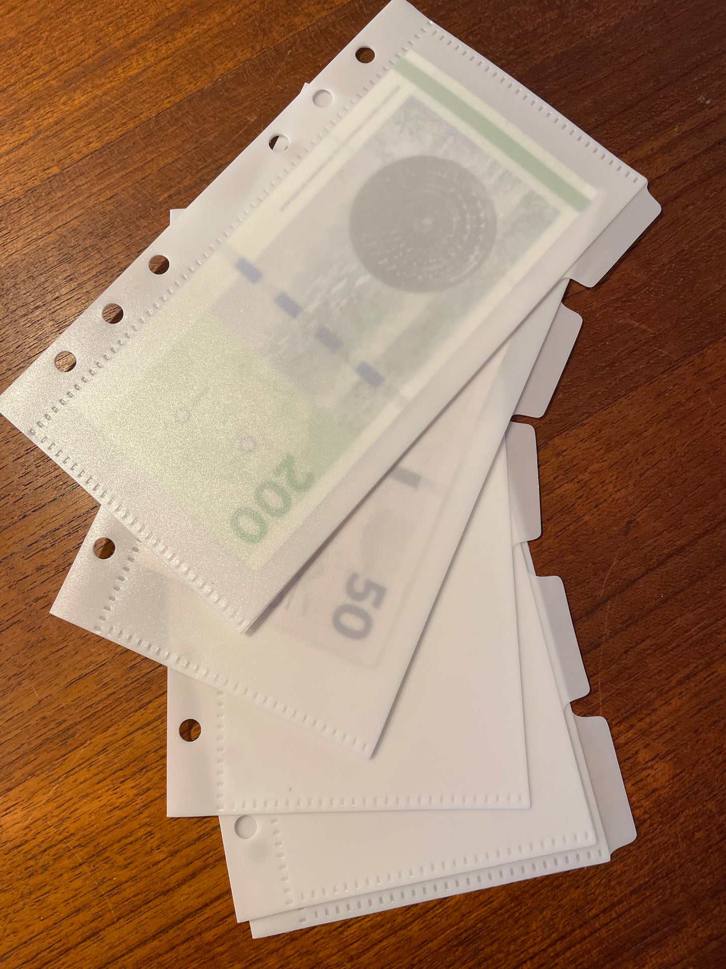 Lommer med fane, sæt med 5stk