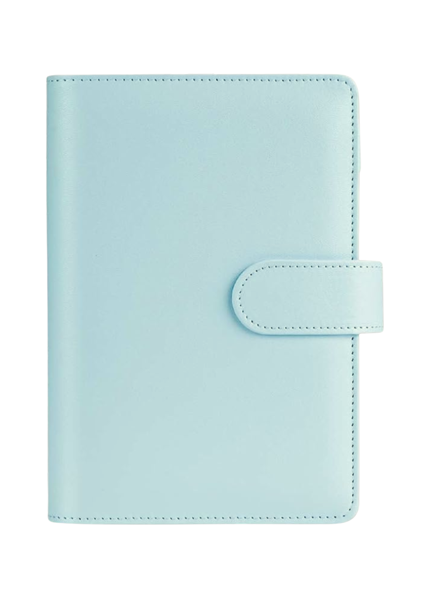 A6 Binder i klassisk stil i pu-læder med magnetlukning