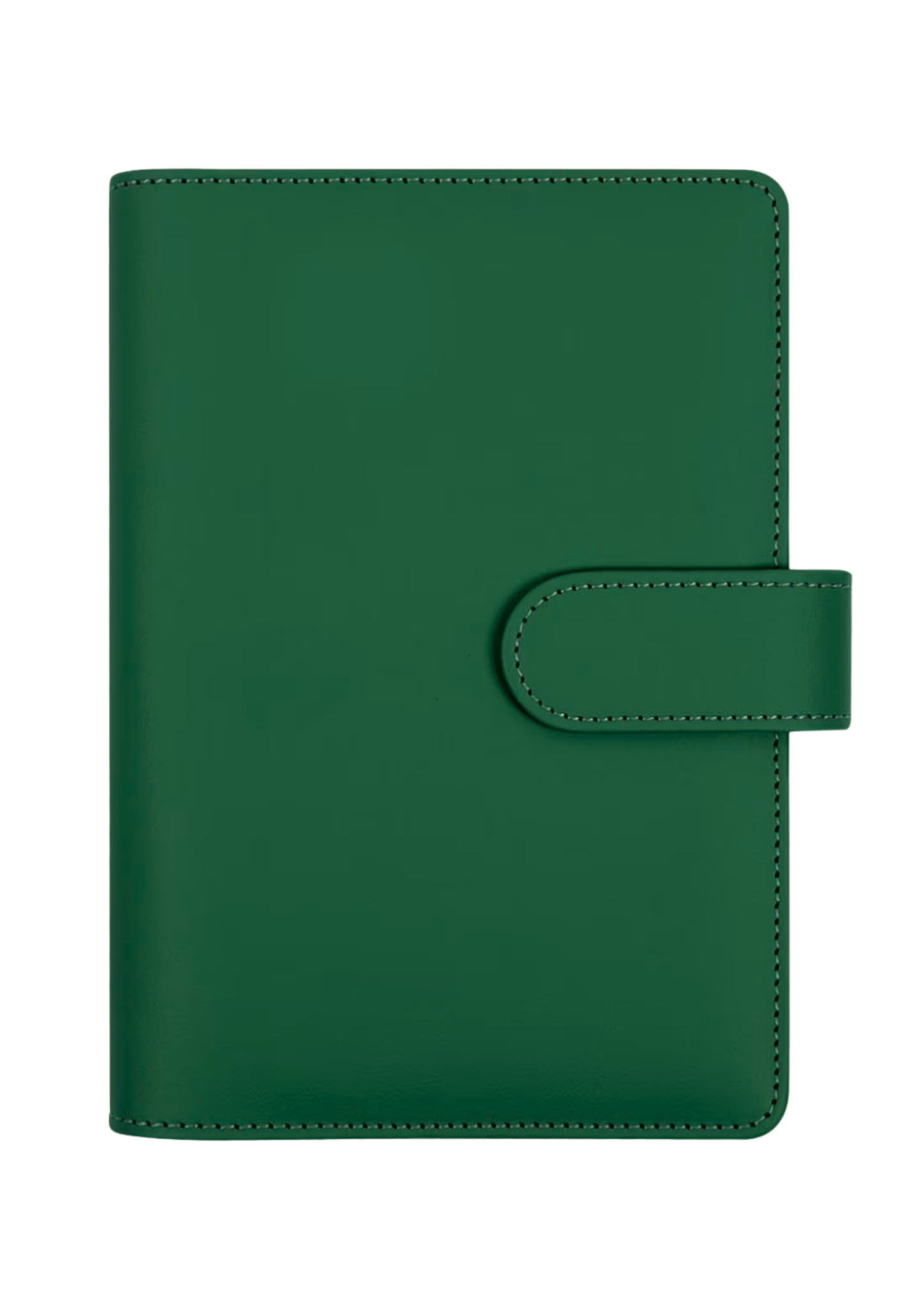 A6 Binder i klassisk stil i pu-læder med magnetlukning